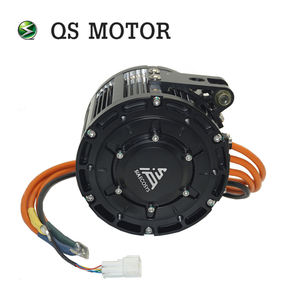 <span class=keywords><strong>QS</strong></span> 138 3000W <span class=keywords><strong>6000W</strong></span> max continu 72V 100KPH V1 moteur à entraînement central avec conception de poulie moto électrique moteur central à grande vitesse - Product Image 3