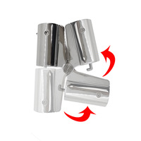 ISURE MARINE Raccords de tuyauterie à connexion rapide, accouplements de type pince en acier inoxydable, accessoires marins pour bateaux, yachts, navires, camping-cars