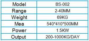 चीन मेड 2019 कम कीमत स्वत: खेतों में प्रयुक्त बिजली के तार केबल खाल उधेड़नेवाला कटर खींचने के लिए रीसाइक्लिंग मशीन BS-002 बिक्री - Product Image 3