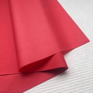 17gsm 50*75cm cq206 Màu Đỏ nhà máy whosale hoa đóng gói gói quà tặng quần áo giày mô giấy cuộn bao bì - Product Image 2