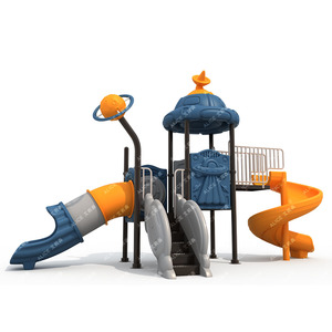 Meilleur toboggan en plastique pour enfants pour les jardins d'enfants et les terrains de jeux - Mobilier de terrain de jeux éducatif - Product Image 1