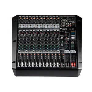 TKsound 12 canali Mixer Audio digitale per le prestazioni del palcoscenico professionale DJ Mixer Audio