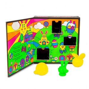 Portes Cross-border NeeDoh Résine Golden Egg Frozen <span class=keywords><strong>Scavenger</strong></span> Hunt Jouet pour enfants Boîte aveugle de Pâques avec portes mystérieuses - Product Image 3