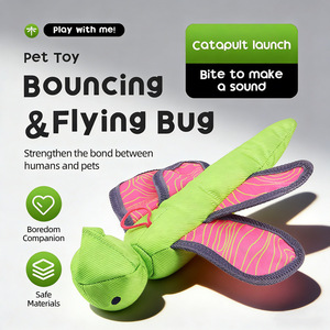 Juguete Interactivo para Gatos con Sonido de Insecto Volador, Juguete de Lanzamiento de Tela Oxford Resistente a Mordeduras, Juguete para Mascotas - Product Image 2
