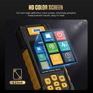 AUTOOL BT760 Professional 12V <b>24V</b> <b>Battery</b> Tester Car <b>Battery</b> Analyzer with Printer Charging Cranking Load Test - Product Image 4