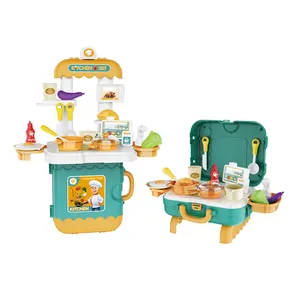 Kitchen tableware play set toys for kids play house cooking toys small