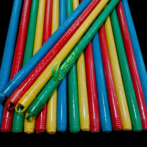 Balai en bois 2-en-1 avec pelle intégrée, revêtement PVC imperméable, poils souples, ergonomique et léger, écologique, vente en gros - Product Image 1