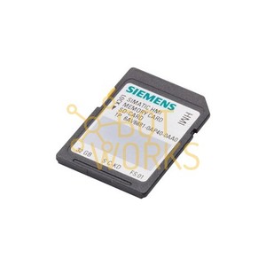 Siemens 6AV68810AP400AA0 - Nuova Scheda di Memoria in Plastica Nera - Product Image 1