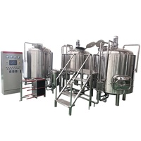 Équipement de brassage de bière de grande capacité 50hl, équipement de brasserie commerciale avec cuves de fermentation