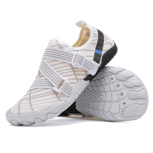 รองเท้าแตะยาง HEVA แบบสั่งทำได้สำหรับทุกเพศ หนา 5 มม. รองเท้าใส่เล่นน้ำชายหาด แบบเท้าเปล่า หัวกว้าง ห้านิ้ว เหมาะสำหรับโยคะ ฟิตเนส เดิน ว่ายน้ำ ตกปลา - Product Image 1