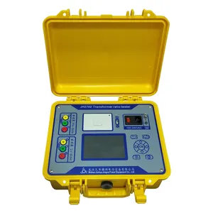Portable Three Phase TTR Transformer PT CT DC Resistance Turns Turn Ratio Tester Test Kit Meter Good Price With Built-in Battery