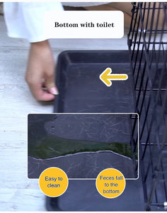 <span class=keywords><strong>กรง</strong></span>สุนัขพับได้สองประตู,<span class=keywords><strong>กรง</strong></span>สุนัขโลหะขนาดใหญ่ทนทานคุณภาพสูงแบบมืออาชีพ - Product Image 3