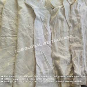 Paños de Limpieza de Alta Resistencia, 10 kg, Paños de Algodón para Uso Industrial, Paños de Algodón Suave Blancos, Paños de Algodón 100% Blancos - Product Image 4