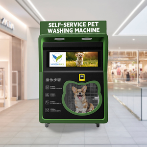 เครื่องจำหน่ายสินค้าอัตโนมัติสำหรับทำความสะอาดสัตว์เลี้ยงอัจฉริยะ VFresh ราคาโรงงาน พร้อมหน้าจอสัมผัส SDK และเทคโนโลยีฆ่าเชื้อด้วยแสง UV - Product Image 1