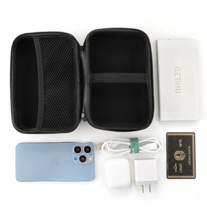 <b>EVA</b> Hard Case Universal 3C Digital Storage Bag Black 2-3 Compartments Drop Resistant Packaging - Product Image 1
