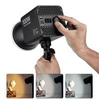 Vloglite 100W LED luce Video portatile COB illuminazione continua per il creatore di contenuti Vlogger Video fotografia Shoot