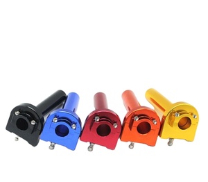 Di alluminio Del Motociclo del <span class=keywords><strong>Gas</strong></span> Torsione della Valvola A Farfalla Grip Handle Bar Grip Throttle <span class=keywords><strong>Manopola</strong></span> per KT CRF KLX Moto Dirt Bike Manubrio - Product Image 4