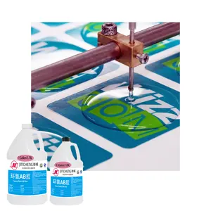 Miếng Dán Hình Vòm Nghệ Thuật Chất Làm Cứng Nhựa Epoxy Dẻo Bằng Nhựa UV Trong Suốt/Nhựa Epoxi Lỏng - Product Image 1