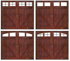 Porta da Garage Sezionale in Legno Massello Personalizzata 2026 8x7 con Isolamento Termico, <span class=keywords><strong>Porte</strong></span> da Garage Scorrevoli Elettriche a Soffitto, <span class=keywords><strong>Prezzi</strong></span> Fornitore - Product Image 1