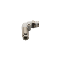 Raccord coudé mâle à connexion rapide, raccord pneumatique à emboîtement rapide, raccords de tuyauterie à connexion rapide pour l'air