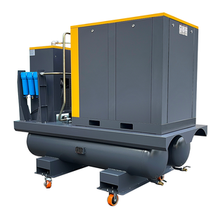 Compresor de Aire de Alta Calidad, 134 CFM, 22 kW, 30 HP, Todo en Uno, Compresor de Aire Industrial de Tornillo Rotatorio con Cuatro Ruedas - Product Image 3