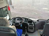 Autobus d'occasion Yutong ZK6110, 47 places, configuration 2+2, porte centrale, toilettes, moteur Yuchai, prix bas, autocar d'occasion personnalisé
