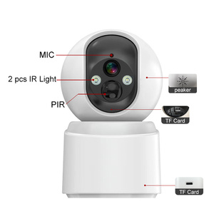 กล้องวงจรปิดไร้สาย Leksell V380PRO AI Tracking สำหรับภายในบ้าน รองรับการติดตามอัจฉริยะ ภาพกลางคืนคมชัด ใช้พลังงานจากแบตเตอรี่ รองรับ 4G ตรวจจับความเคลื่อนไหว รองรับการ์ด SD - Product Image 2