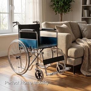 Scopri una Durabilità Impareggiabile con Keling Medical e la Nostra Sedia a Rotelle Manuale Standard - Product Image 1