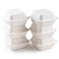 Boîte à emporter, paquet de pièces, pour Hamburger, bagate et sucre, Hamburger, contenant pour repas