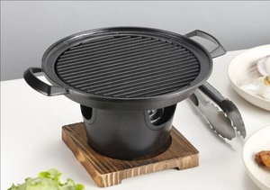 หม้อสุกี้ยากิสแตนเลสสไตล์ญี่ปุ่น หม้อเท็ตสึนาเบะ หม้อชาบู กระทะย่าง - Product Image 4