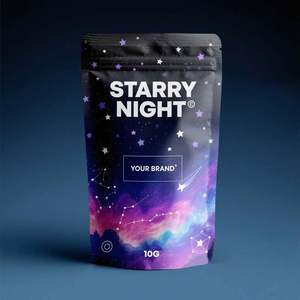 Nouveauté 3.5g Sacs en Mylar anti-odeur et étanche à l'humidité Pochette debout personnalisée imprimée Gravnre Emballage de sushis comestibles - Product Image 3