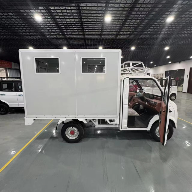 Hot Selling Electric Utility Vehicle Stainless Steel Electric Mini Truck Car Cargo Electric Mini Truck
