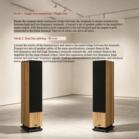 S-BACH-01 Concerto 6,5-Zoll/8-Zoll HIFI Drei-Wege-Lautsprecher Passive High-End Heimlautsprecher 4 Ohm