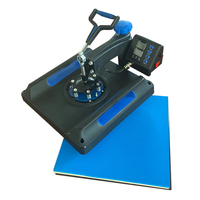 Presse à chaud numérique 5 en 1 12x15 pouces, machine à estamper à clapet, imprimante de transfert par sublimation pour t-shirt, chapeau, casquette, tasse, tapis de souris