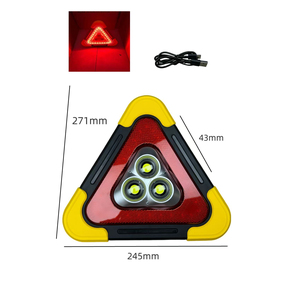 LED <strong>Warning</strong> <strong>Triangle</strong> <strong>Flashing</strong>/Steady Emergency Tool Accessory Plug - Product Image 3