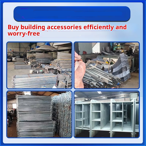 Set Completo di Ponteggi Mobili Trapezoidali Tipo Porta Zincati per Costruzione e Decorazione Marca Fang Jin Sheng He Cina - Product Image 5