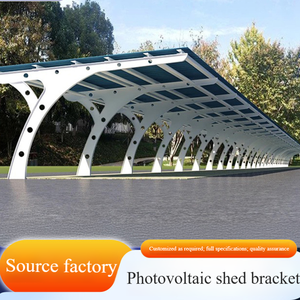 Diseño personalizado comercial AL6005 Acero Aluminio PV Sistema <span class=keywords><strong>de</strong></span> montaje <span class=keywords><strong>solar</strong></span> Instalación <span class=keywords><strong>de</strong></span> <span class=keywords><strong>techo</strong></span> <span class=keywords><strong>de</strong></span> tierra impermeable <span class=keywords><strong>para</strong></span> automóviles Carport - Product Image 5