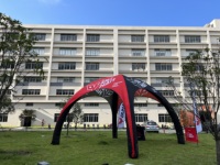 Tente gonflable portable avec logo personnalisé, dôme gonflable, auvent, gazebo, tentes pliantes pour salons professionnels, événements, fêtes, publicité