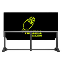 Barrière de séparation portable pour pickleball en intérieur, filet de clôture de terrain pour la séparation des terrains de club et les événements sportifs