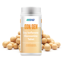Comprimés d'isoflavones de soja et de glucosamine à marque privée ODM/OEM – Soin naturel des articulations, régulation endocrinienne, soulagement de la ménopause