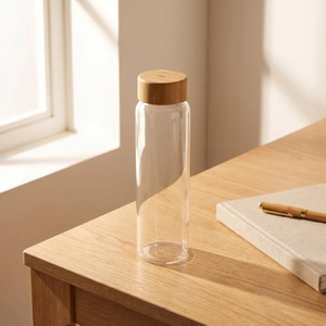 Plástico PET Transparente de 28*108 mm para Tubos de Ensayo con Fondo Plano y Tapas de Madera, Empaque para Tubos de Ensayo - Product Image 3
