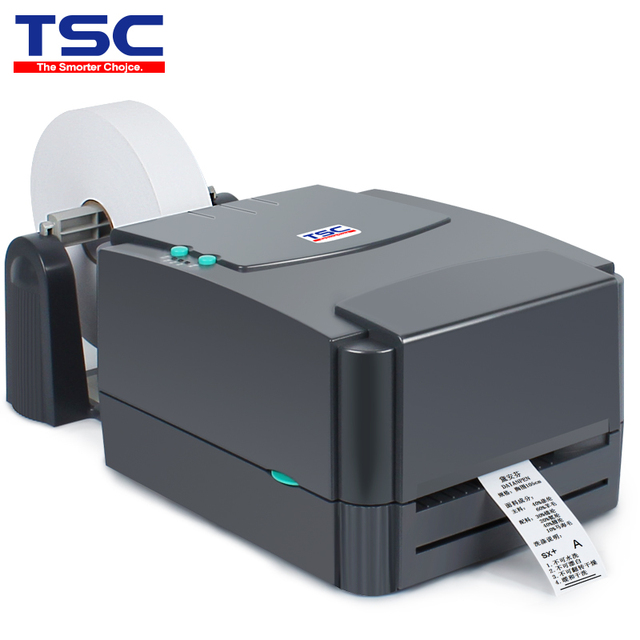 TSC T244Pro Thermal Adhesive Label Printer Barcode Carbon Tape Transfer Technology for Office Equipment