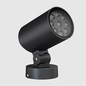 CE Rohs 100 LED Circular Floodlight Outdoor Spot Light IP67 LED Aluminum Outdoor Luminaries