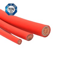 TÜV H1Z2Z2-K DC Solar PV Kabel 4MM2 6MM2 10MM2 16MM2 Rot Schwarz XLPO Isolierung PV1-F Photovoltaik Solarkabel