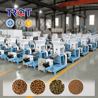 Machine à granulés d'aliments pour poissons flottants à petite échelle, extrudeuse domestique de nourriture pour poissons avec certification CE pour l'exportation