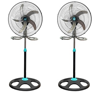Ventilateur sur pied électrique 3-en-1 de 18 pouces avec oscillation et commande mécanique, en métal, pour usage domestique - Product Image 1