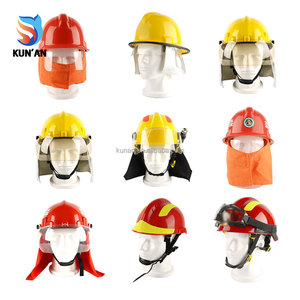 <span class=keywords><strong>Casque</strong></span> de sécurité pour pompiers américain, orange, en carbone, de marque Kunan, multifonctionnel. - Product Image 4
