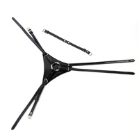 Jouets sexuels, accessoires SM, pantalon de bondage en cuir brillant avec harnais pour godemiché, sous-vêtements de bondage pour lesbiennes, pantalon de fixation pour godemiché pour le plaisir et le bondage