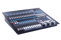 Contrôleur d'éclairage de scène DMX512 Console en métal à gradation de lumière 1024 pour mariage disco de scène