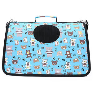 Bolsa de Transporte Plegable de Lujo para Mascotas, con Diseño Personalizado, Cierre de Cremallera, para Gatos, Perros y Cachorros, Ideal para Viajes al Aire Libre - Product Image 3